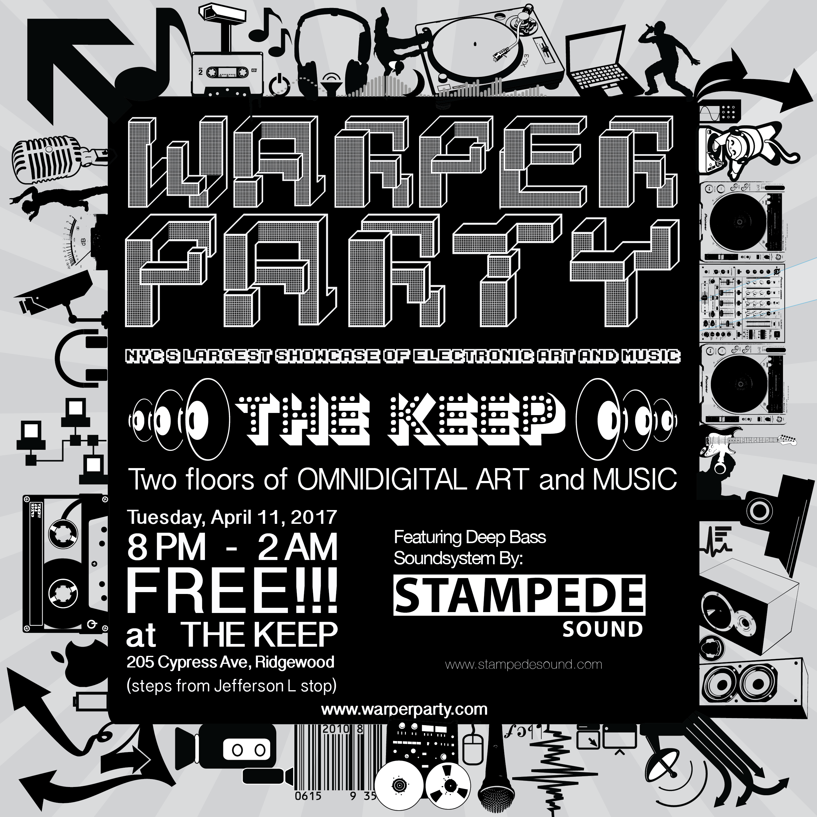 Warper Party at The Keep